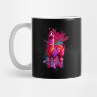 Colorful Llama Mug